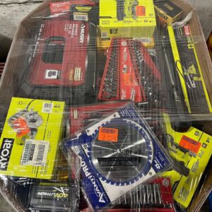 Wholesale Tool Pallets – Assorted Power Tools, Batteries & Hardware